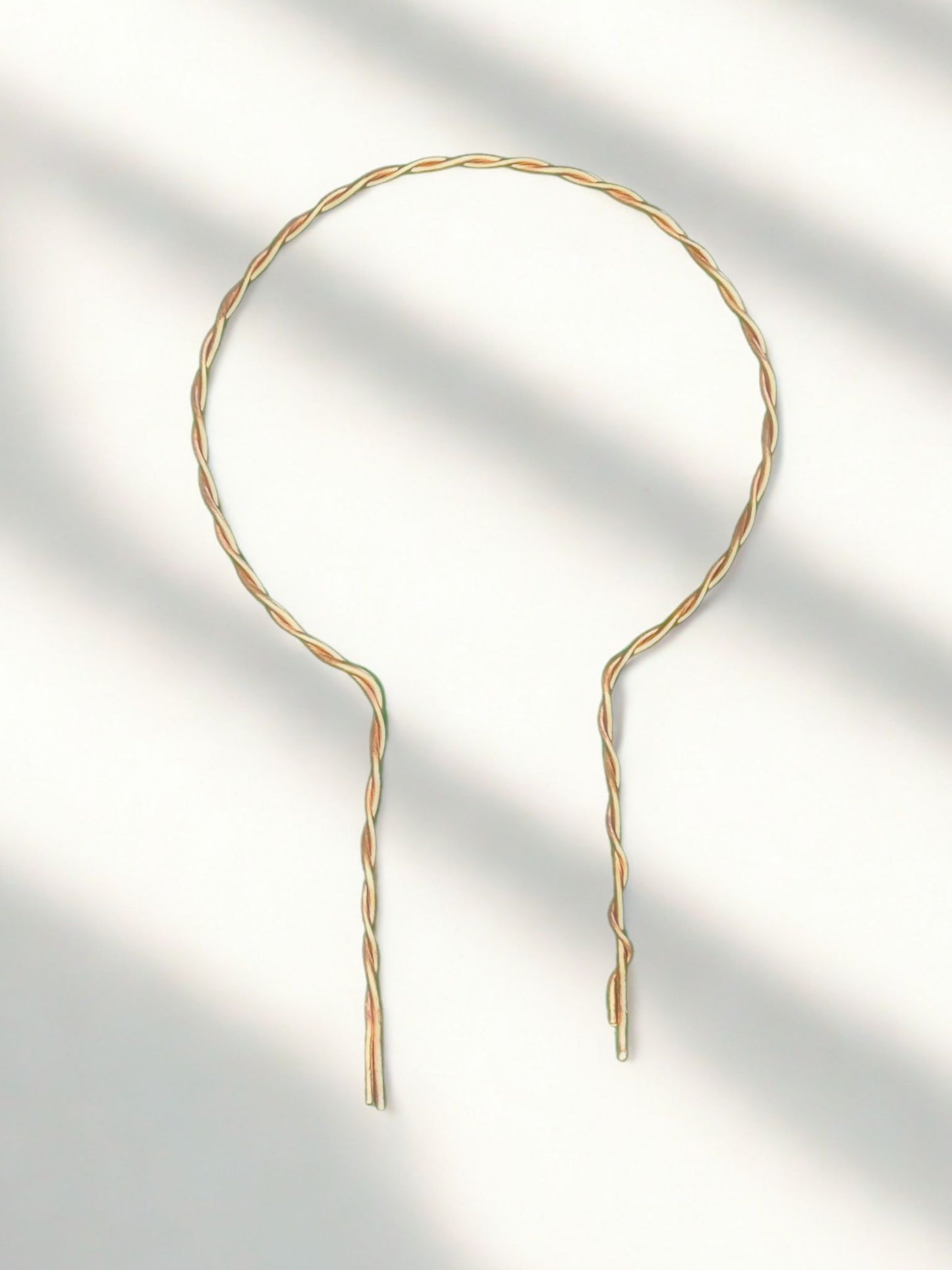 Handmade 10” Round Copper Trellis