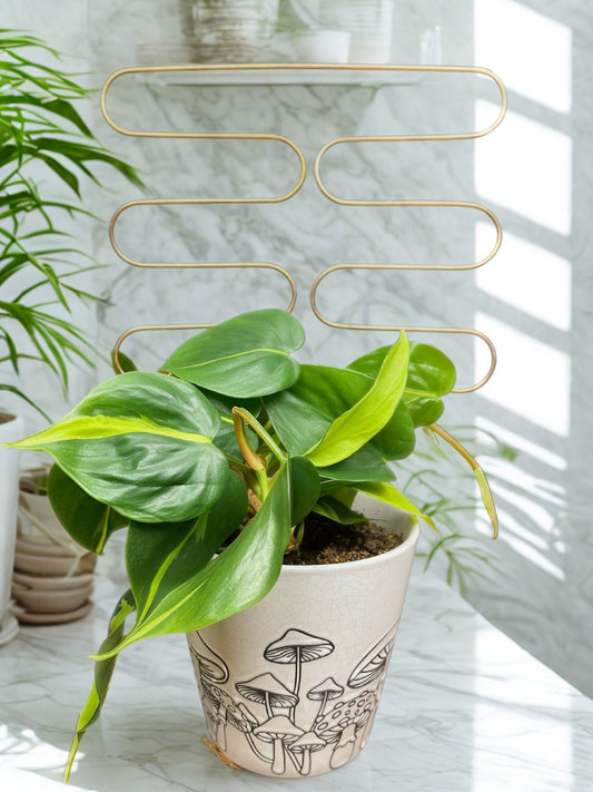 Handmade Dragonfly Copper Trellis